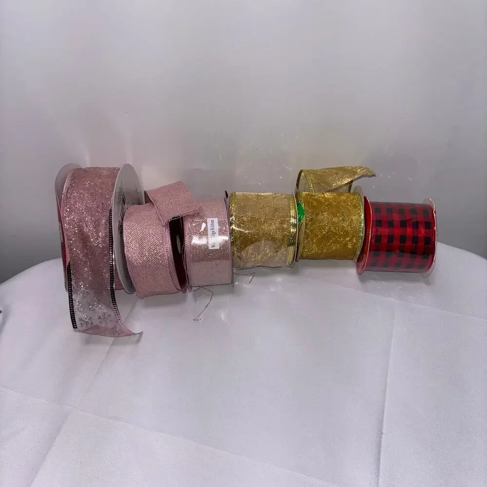 Christmas Ribbon - 6 Count